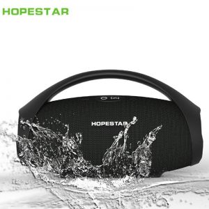 Hopestar-H32 Outdoor Portable Bluetooth Speaker Wireless Waterproof Ipx6 Mini Speakers Big Power 10W Column Boombox With Handle