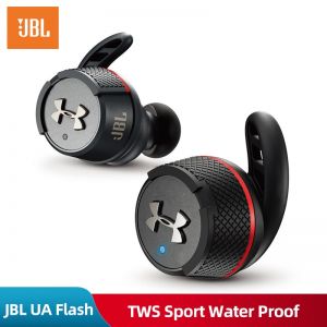 דילים ומוצרים שווים רמקולים ושמע Original JBL UA FLASH TWS In Ear Wireless Bluetooth V4.2 Earphone Sport Ture Wireless Waterproof Earbuds with Charge Box and Mic